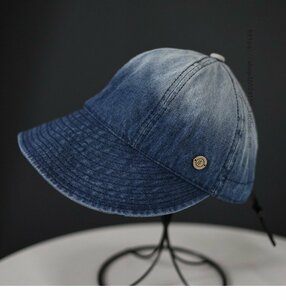 デニム キャップ 帽子 グラデーション メンズ用 野球帽 ワークキャップ 春 夏 秋冬 ハット バケットハット 遮熱 漁師帽