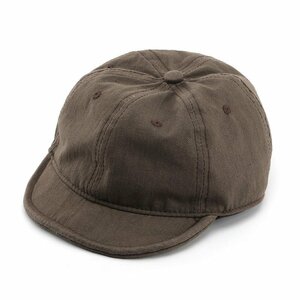 ウォッシュド ストリート つば ツバ 短い 短め 帽子 キャップ ハット ツイル 野球帽 メンズ レディース ユニセックス コーヒー