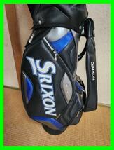 ★ SRIXON スリクソン キャディバッグ ★黒青_画像6