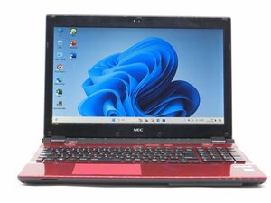 カメラ内蔵/15.6型/ノートPC/Win11Home/高速SSD256GB/8GB/6世代i3/NEC　NS350/D　新品無線マウス/Bluetoot/テンキー　WPS office搭載