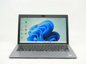 Win11Pro/薄型/軽い/カメラ内蔵/13.3型フルHD/ノートPC/SSD256GB/8GB/8世代i5/SONY　VJPG11C11N　　WPS office2搭載