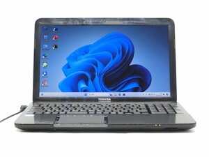 Win11Home/カメラ内蔵/中古/15型/ノートPC/新品SSD512/8GB/3世代i7/TOSHIBA　T552/58HB　新品無線マウス 　WPS office2搭載