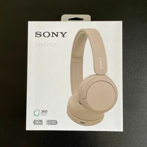 【新品同様】SONY ワイヤレスヘッドホン WH-CH520