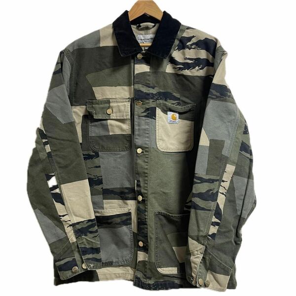 カーハートMichigan Coat - Camo Mend / Black