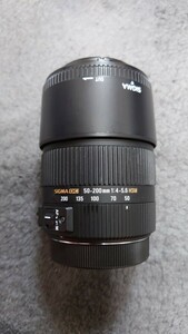 SIGMA　50-200mm F4-5.6 DC OS HSM　キャノン用