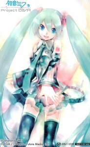 ★初音ミク -Project DIVA-　KEI　セガ　非売品　微傷有★テレカ５０度数未使用qk_1