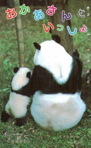 * Panda yuuyuu(..)/..( ho .n ho .n) Heisei era origin year * telephone card 50 frequency unused qh_7