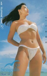 ★女性モデル　シー・ギャルズ'88　微傷有★テレカ５０度数未使用pw_218