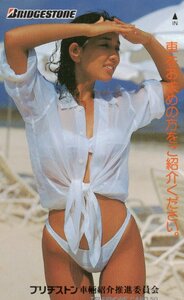 ★原久美子　ブリヂストン★テレカ５０度数未使用pw_262