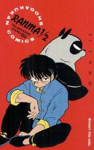 * Ranma 1/2 height .. beautiful little scratch have * telephone card 50 frequency unused qc_93