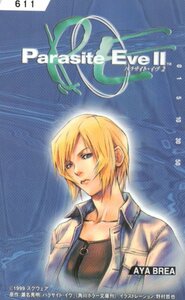 ★パラサイト・イヴ2　野村哲也　スクウェア　ナンバー入り★テレカ５０度数未使用pp_19