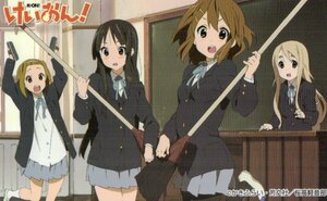 * K-On!.....* telephone card 50 frequency unused qc_183