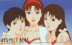 ★パーフェクトブルー/PERFECT BLUE　レックスエンタテインメント　擦れ有★テレカ５０度数未使用qj_202