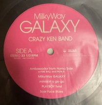 重量盤・クレイジー ケン バンド 【CRAZY KEN BAND・Milky Way GALAXY】国内盤 R-6933 2006年　　_画像2