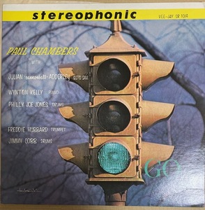 US盤　PAUL CHAMBERS【GO】ポール・チェンバース　フレディ・ハバード、キャノンボール・アダレイ　VEE-JAY SR 1014