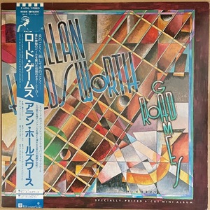 ALLAN HOLDSWORTH【ROAD GAMES】アラン・ホールズワース　国内盤LP　1983年　P-6194　帯・ライナー