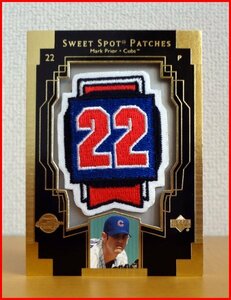 ◆マーク・プライアー（Mark Prior ）◆パッチカード2003 UD SWEET SPOT PATCHES◆