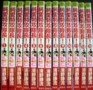 純愛特攻隊長! 全13巻★清野静流★KC別フレ