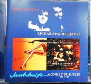 2CD輸入盤★Jack-Knife / Monkey Business 1972-1997★John Wetton & Richard Palmer-James ジョン・ウェットン