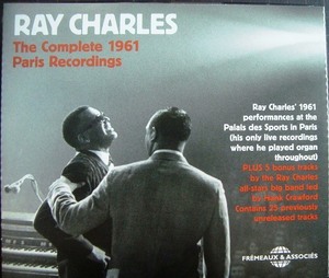 3CD輸入盤★The Complete 1961 Paris Recordings★Ray Charles レイ・チャールズ