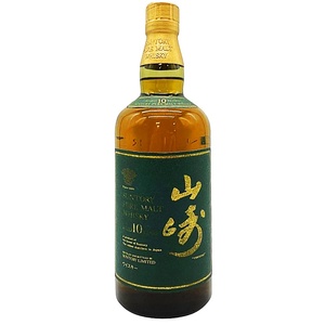 東京都限定◆サントリー 山崎 10年 ピュアモルト グリーンラベル 700ml 40% SUNTORY PURE MALT 【C4】