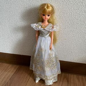 ジェニー ちゃん 着せ替え人形 ドレス タカラ ウエディングドレス ドレスのみ レトロ アンティーク ゴージャス 