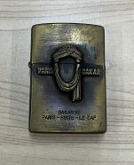 【希少】パリダカールラリー★ターバンメタル ソリッドブラス ★Zippo★　1997年