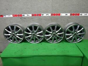 中古 ホイール 15×6J,アルミ,5穴,4ホン,114.3,+43