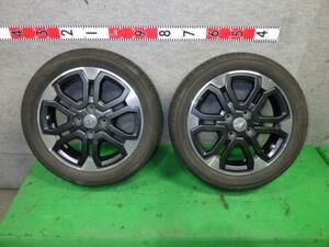 中古 ヨコハマ ECOS ES31 タイヤホイール 165/55R15/2ホ/4.5J/4穴/100/+45