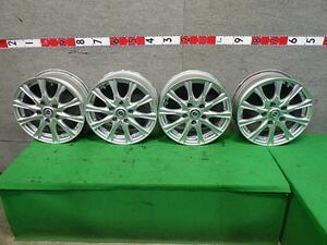 中古 ホイール 15×6J/アルミ/5穴/4ホン/114.3/+43