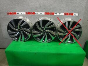 中古 ホイール 18×7.5J/アルミ/5穴/3ホン/114.3/+55