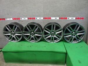 中古 ホイール 18×7.5J/アルミ/5穴/4ホン/100/+48