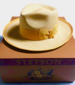 ステットソン　パナマハット STETSON×WCH PANAMA HAT 別注　ビンテージ　ワコマリア エクアドル　高級