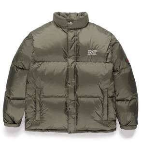 WACKO MARIA 23FW NANGA DOWN JACKET グレイグリーン XL ワコマリア ナンガ ダウンジャケット