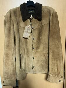 TENDERLOIN T-SADDLE SUEDE JKT テンダーロイン サドルスエード　ジャケット　レザー　希少サイズ　タグ付