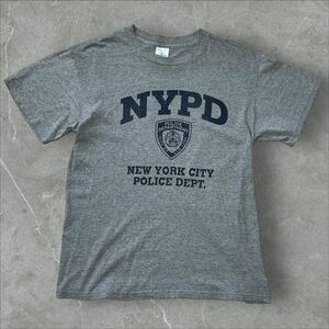 90s DELTA NYPD Tシャツ ポリス NYC デルタ 企業 機関 ヴィンテージ vintage 90年代