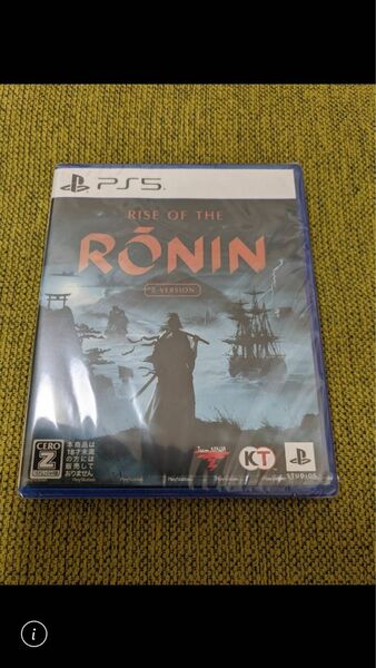 新品未使用未開封 PS5 RISE OF THE RONIN Z VERSION 