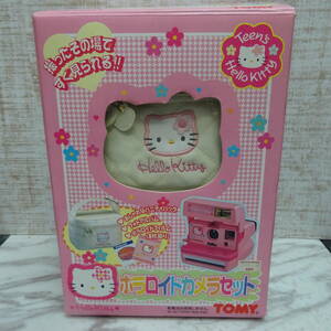  new goods *TOMY | Tommy Polaroid camera set teens Hello Kitty *O3