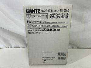 【同梱不可】 GANTZ 26巻 特装版 figma レイカ ガンツ スーツver. 輸送箱付き 未開封【37598】
