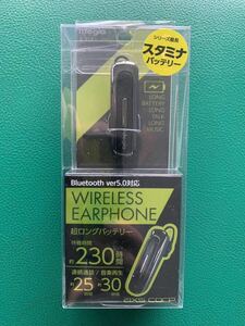 ●ワイヤレスイヤホン●待機時間約230時間●連続通話約25時間●音楽再生約30時間●スタミナバッテリー
