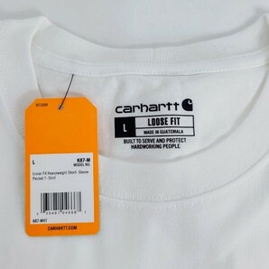 25【B品】【L】Carhartt カーハート 半袖ポケットTシャツ K87の画像6