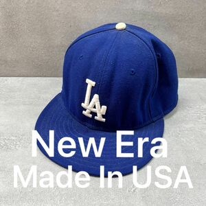 オールドUSAアメリカ製LAドジャースNew Eraニューエラキャップ帽子ヴィンテージ野球MLB大谷翔平