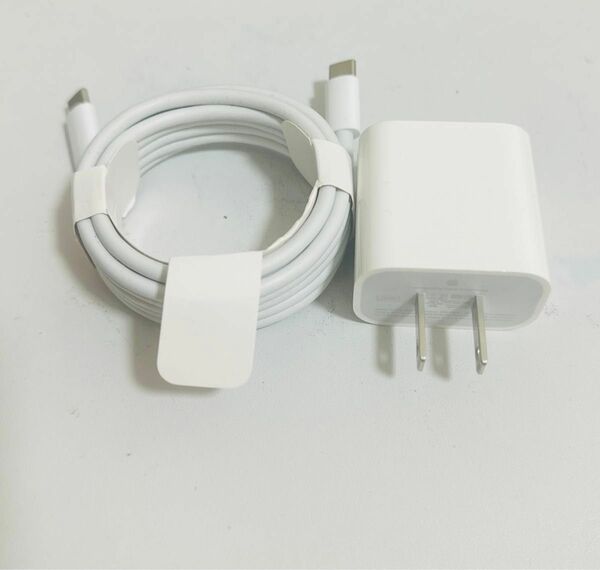 Apple アップル ライトニングケーブル USB-C電源アダプタ 20W 純正