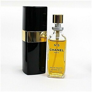 49288 シャネル 香水 NO.5 オードトワレ スプレータイプ リチャージブルタイプ 50ml 中古 CHANEL