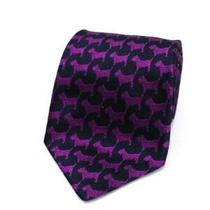 49683 Versace silk necktie used A rank GIANNI VERSACE | men's business 