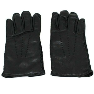 48329 グローブス 手袋 グローブ ブラック レザー サイズ 8 中古 Aランク Gloves FRATELLI