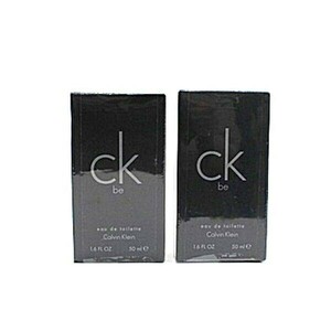 53956 Calvin Klein perfume CK be unopened o-doto crack spray attaching 2 pcs set 50ml×2 used 