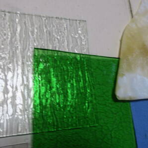 ★色ガラス 型板ガラス ステンドグラス 端材いろいろまとめて（5）の画像3