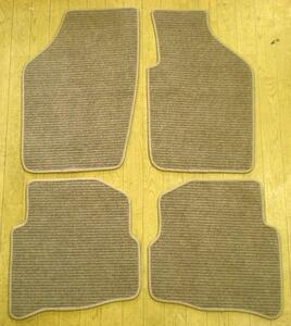 VW Polo 9NB series . for new goods floor mat car mat beige 