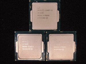 【T546】CPU★Core i3-6100 3.70GHz 5個セット